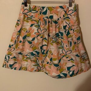 J. Crew Women’s floral 100% cotton Skirt